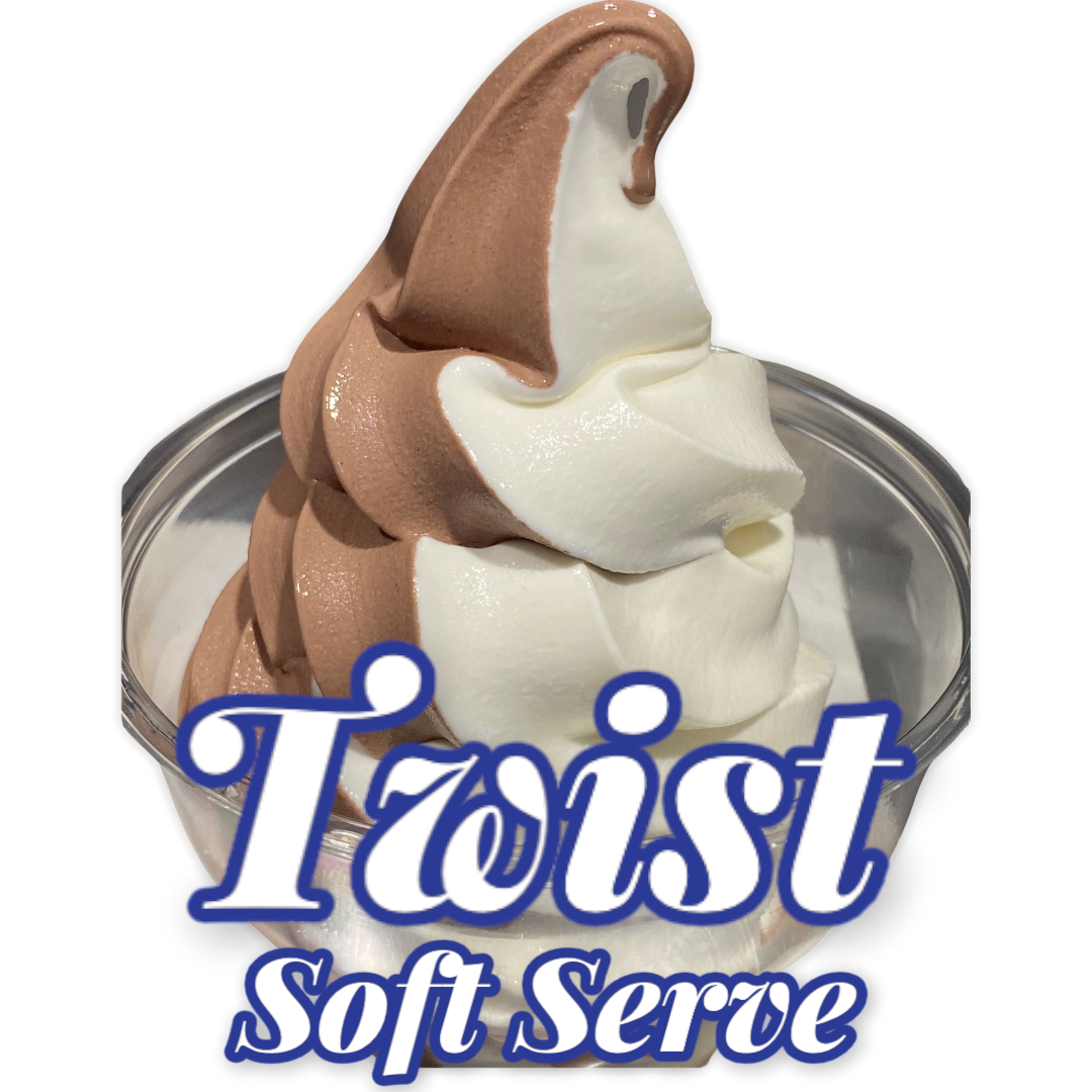 Twist Soft Serve (Click to select size) | Trailside Treats